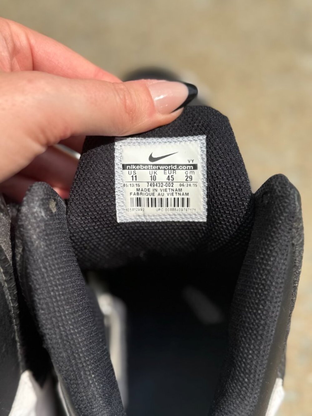 Nike Zoom Without A Doubt Mid Men 11 Y2K Hoop Streetwear Black White 4013 - Picture 8 of 9